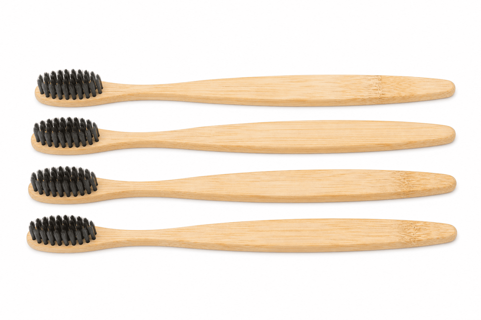 Bamboo Toothbrush 4-Pack