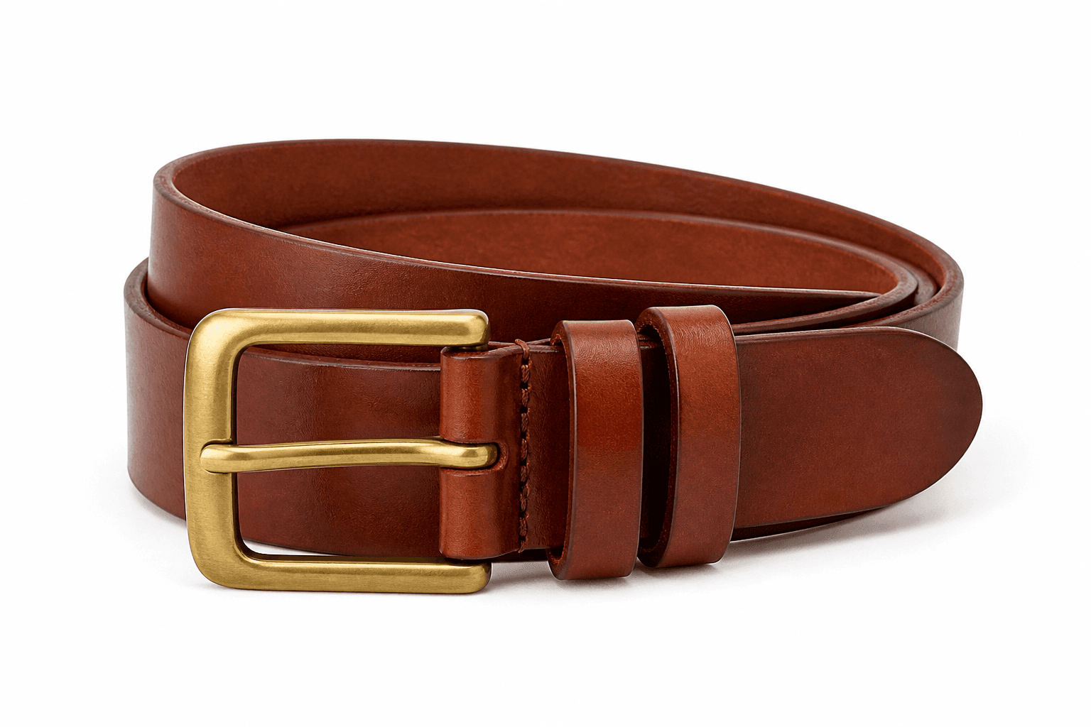 Leather Belt Cognac