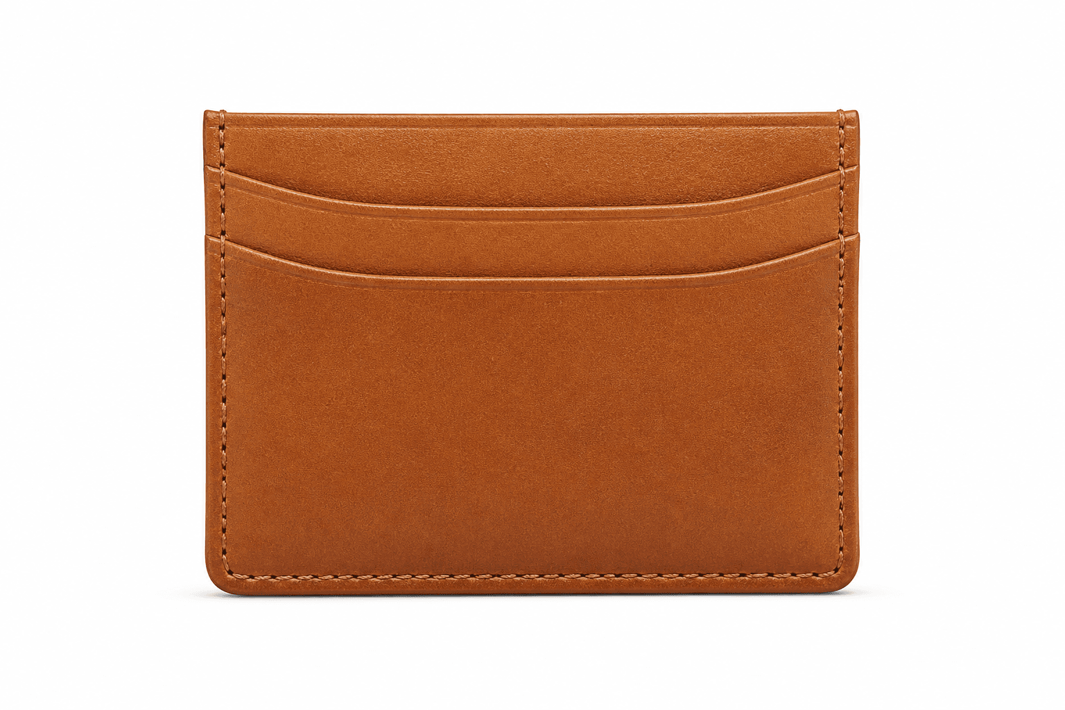 Leather Cardholder Tan