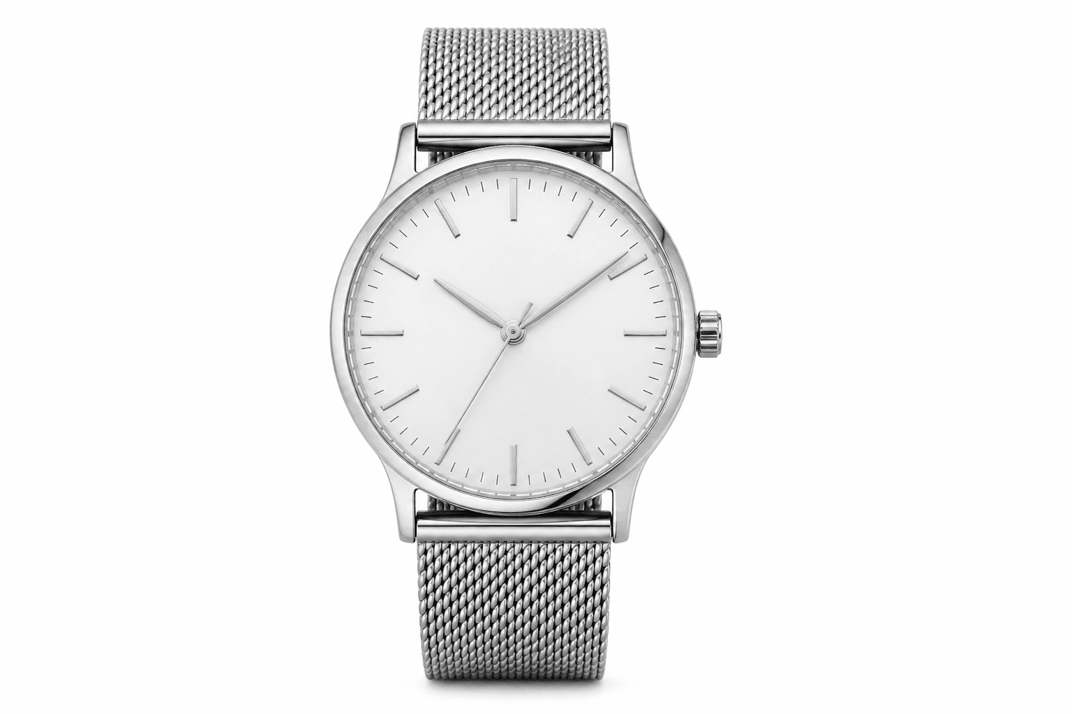Stainless Watch Minimal